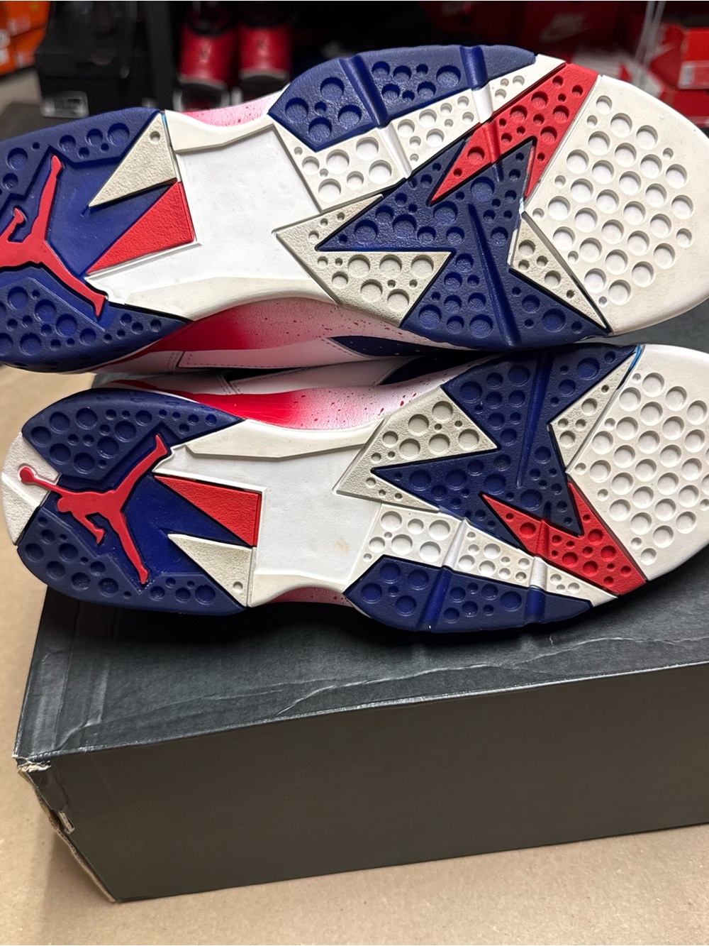 Nike Air Jordan 7 VII Retro Tinker Alternate Mens size 10 Basketball Shoes Rare! - Picture 5 of 5